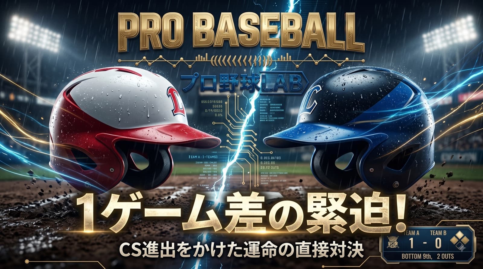 セ・リーグは1差、パ・リーグはCS争いも接戦 ― 全球団・全試合を見逃さないという選択肢